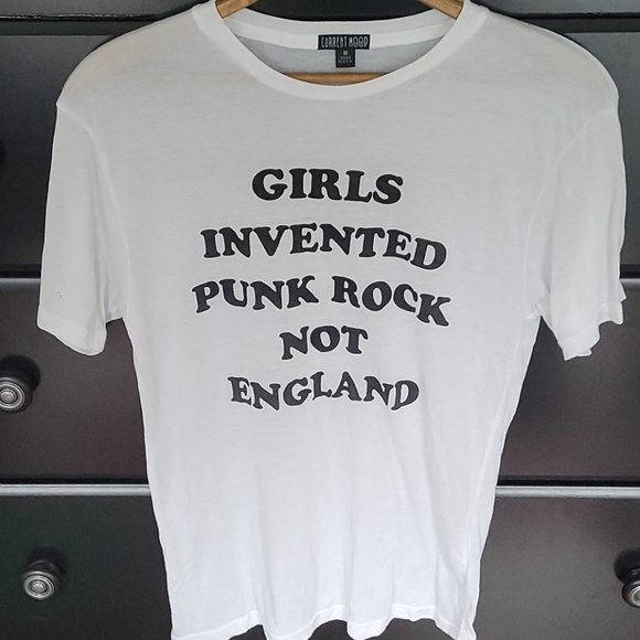 Current Mood Tops - Girls Invented Punk Rock Shirt